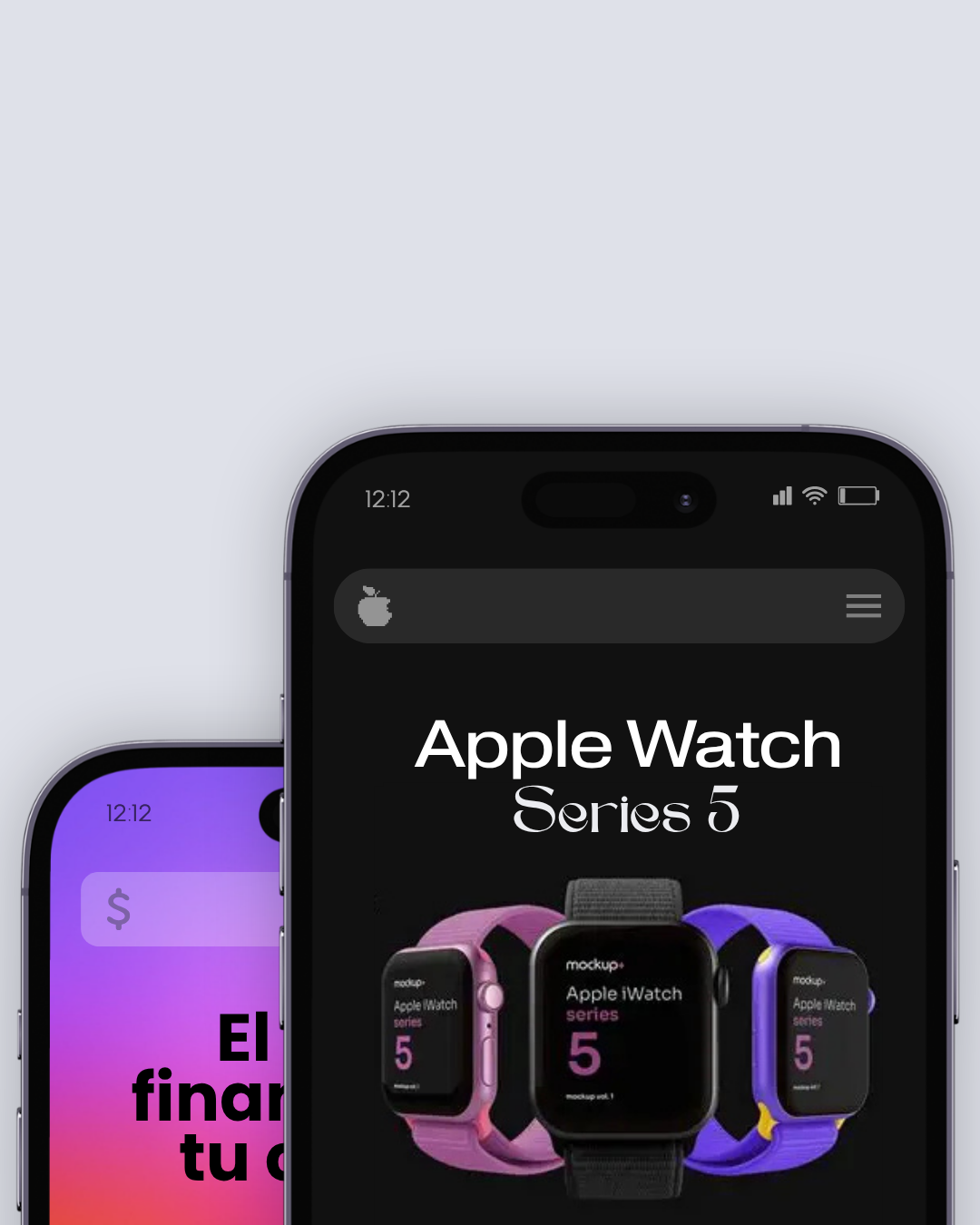 Landing Mockup Background